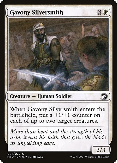 Gavony Silversmith · Innistrad: Midnight Hunt 21/399