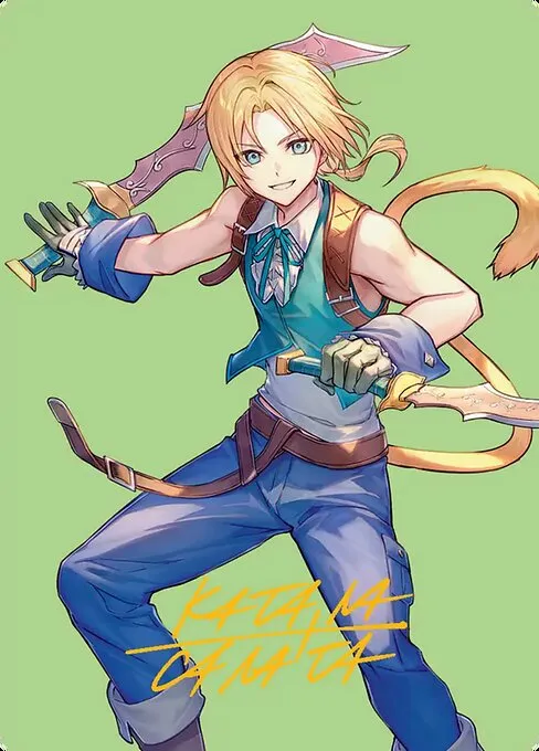 Zidane, Tantalus Thief // Zidane, Tantalus Thief · Final Fantasy Art Series 49/53
