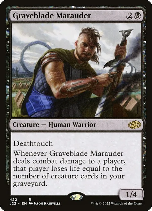 Graveblade Marauder · Jumpstart 2022 422/835