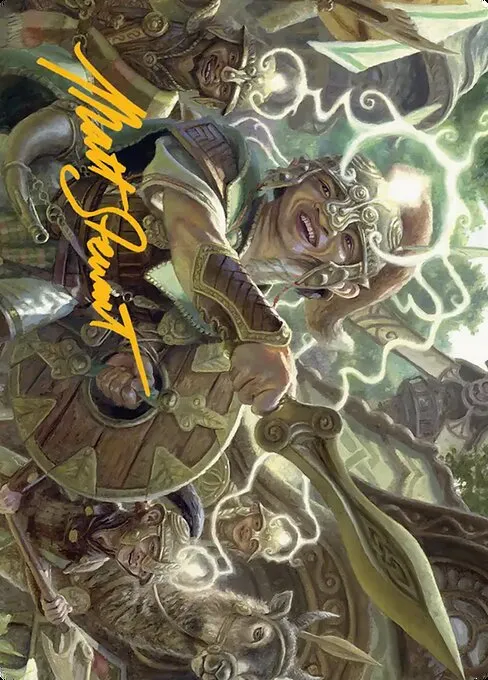 Thoughtweft Lieutenant // Thoughtweft Lieutenant · Lorwyn Eclipsed Art Series 26/54