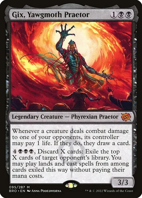 Gix, Yawgmoth Praetor · The Brothers' War 95/399