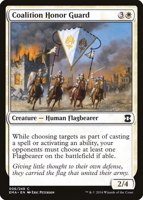 Coalition Honor Guard · Eternal Masters 6/249