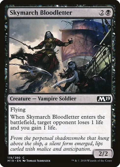 Skymarch Bloodletter · Core Set 2019 119/314