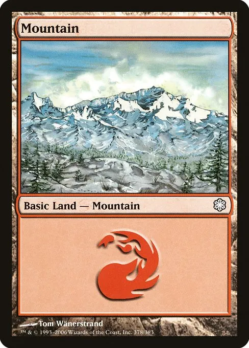 Mountain · Coldsnap Theme Decks 378/62