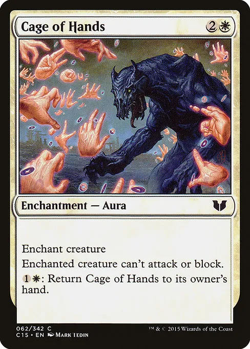 Cage of Hands · Commander 2015 62/342
