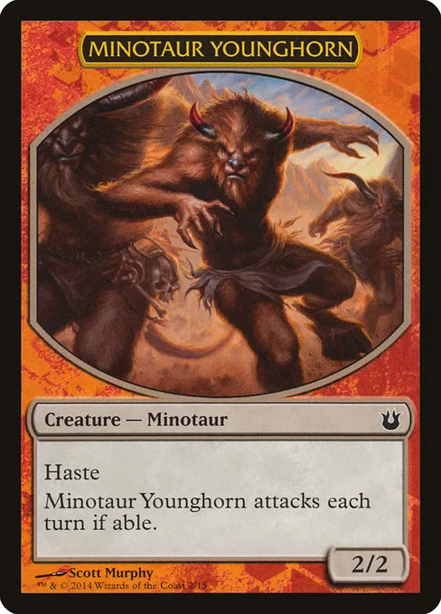 Minotaur Younghorn · Battle the Horde 2/15