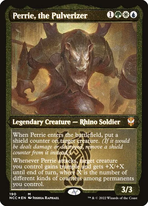 Perrie, the Pulverizer · New Capenna Commander 190/447