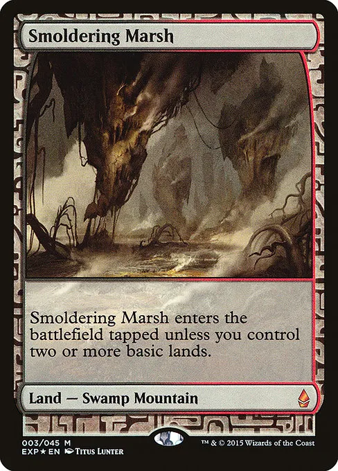 Smoldering Marsh · Zendikar Expeditions 3/45