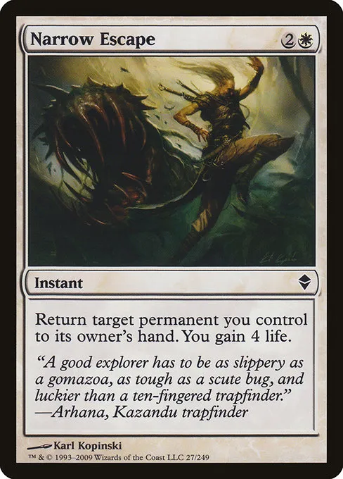 Narrow Escape · Zendikar 27/269