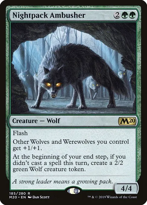 Nightpack Ambusher · Core Set 2020 185/346