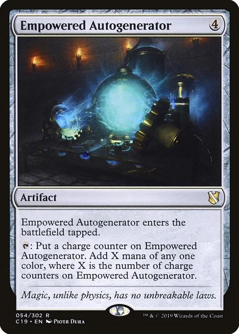 Empowered Autogenerator · Commander 2019 54/302