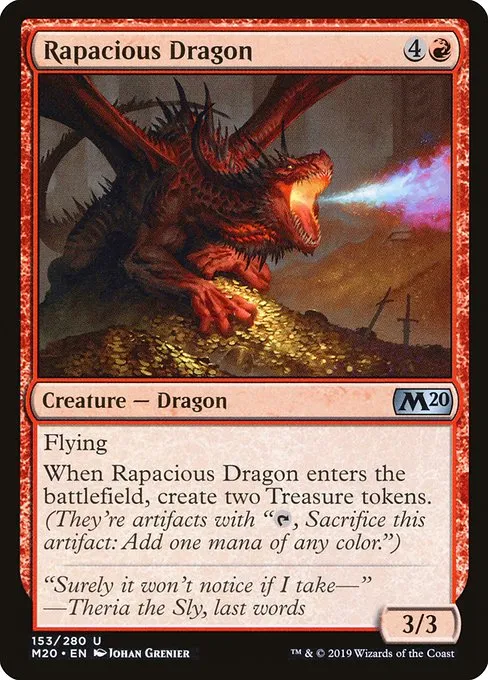 Rapacious Dragon · Core Set 2020 153/346