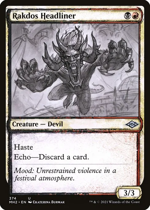 Rakdos Headliner · Modern Horizons 2 374/493