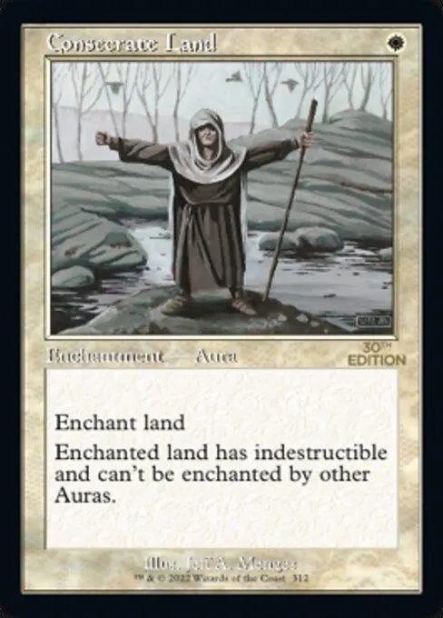 Consecrate Land · 30th Anniversary Edition 312/594