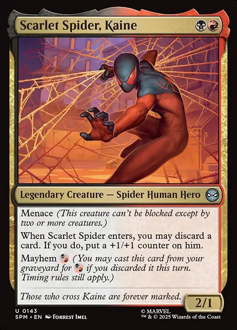 Scarlet Spider, Kaine · Marvel's Spider-Man 143/286