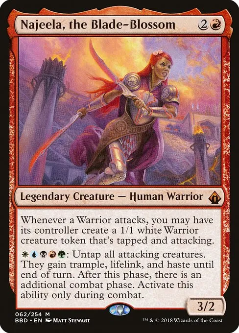 Najeela, the Blade-Blossom · Battlebond 62/256