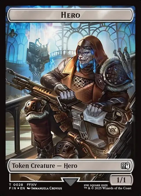 Hero · Final Fantasy Tokens 28/37