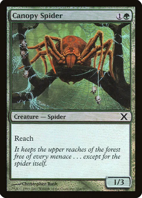 Canopy Spider · Tenth Edition 254★/510