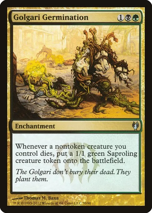 Golgari Germination · Duel Decks: Izzet vs. Golgari 70/90