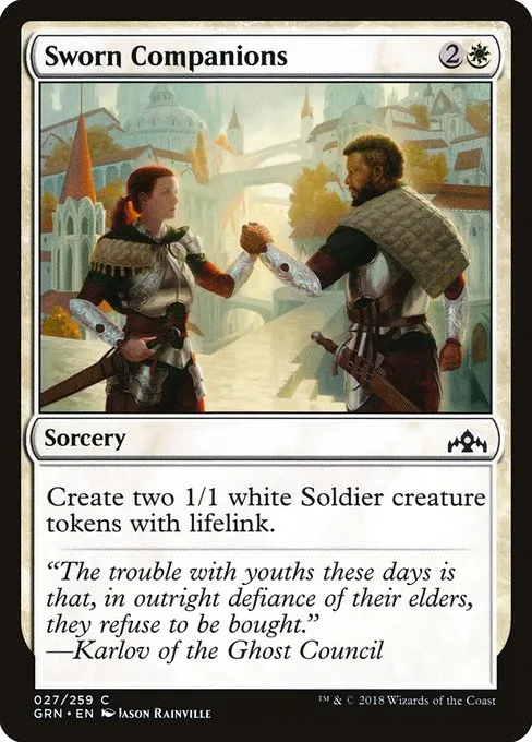 Sworn Companions · Guilds of Ravnica 27/273