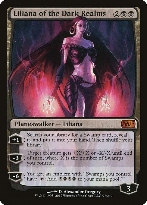 Liliana of the Dark Realms · Magic 2013 97/249