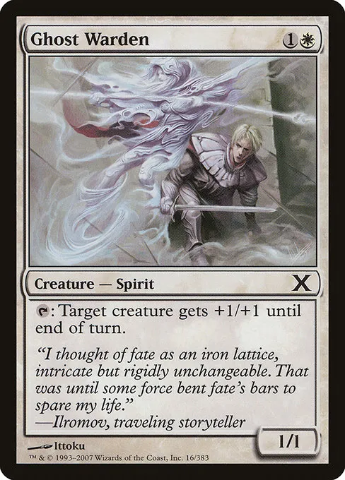 Ghost Warden · Tenth Edition 16/510