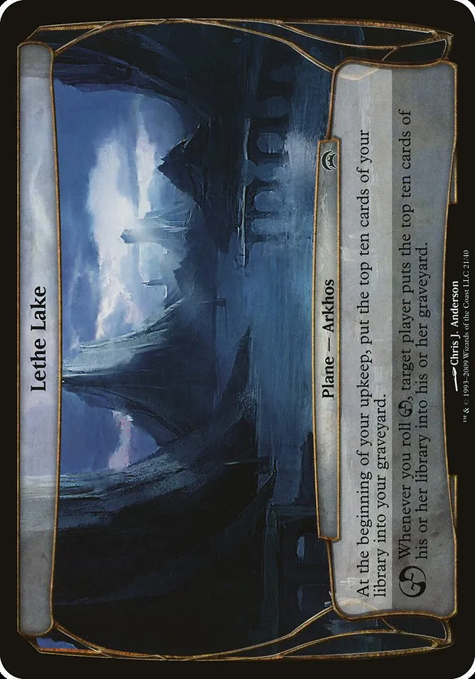 Lethe Lake · Planechase Planes 21/40