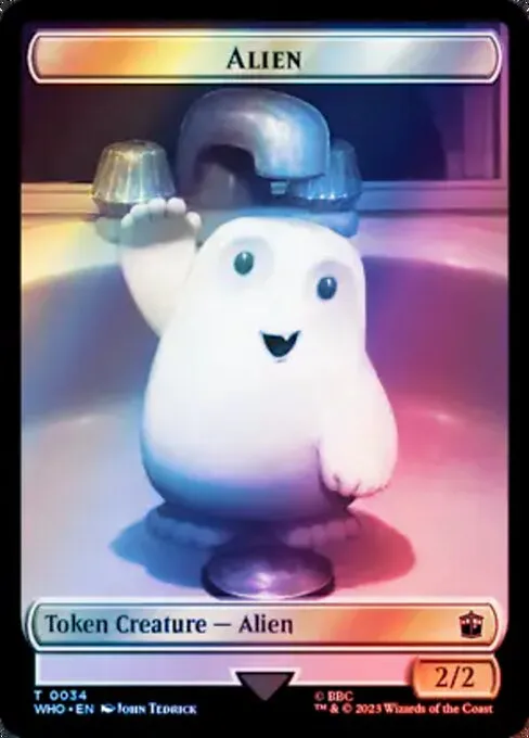 Alien · Doctor Who Tokens 34/64