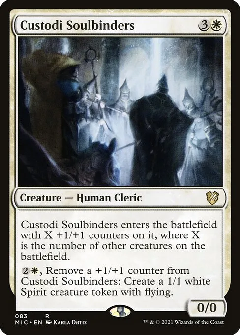 Custodi Soulbinders · Midnight Hunt Commander 83/187