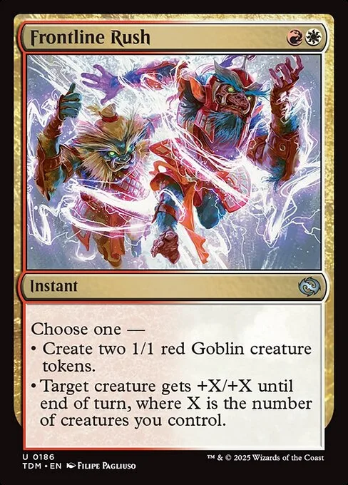 Frontline Rush · Tarkir: Dragonstorm 186/427