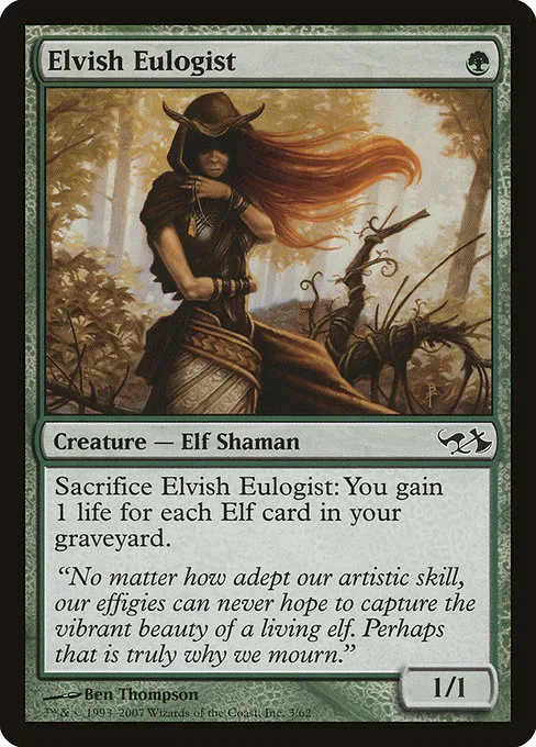 Elvish Eulogist · Duel Decks: Elves vs. Goblins 3/62