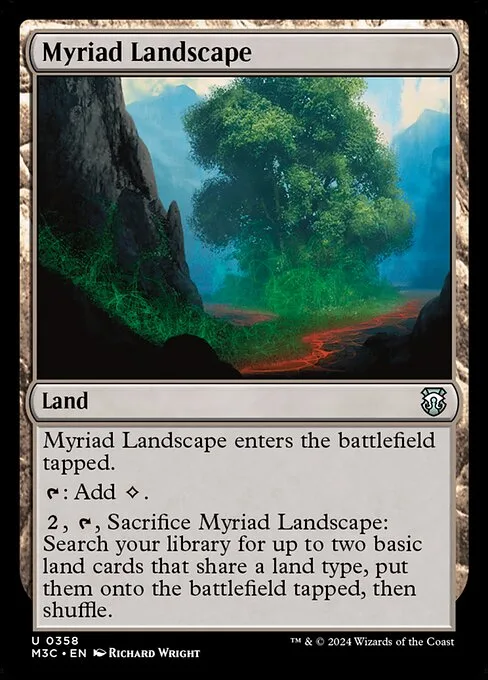 Myriad Landscape · Modern Horizons 3 Commander 358/398
