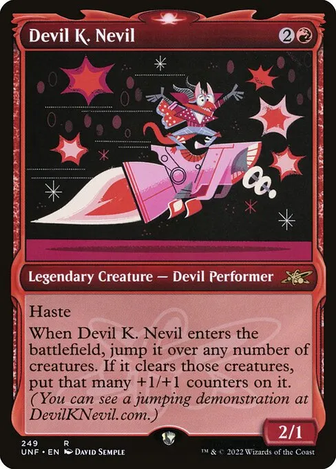 Devil K. Nevil · Unfinity 249/639