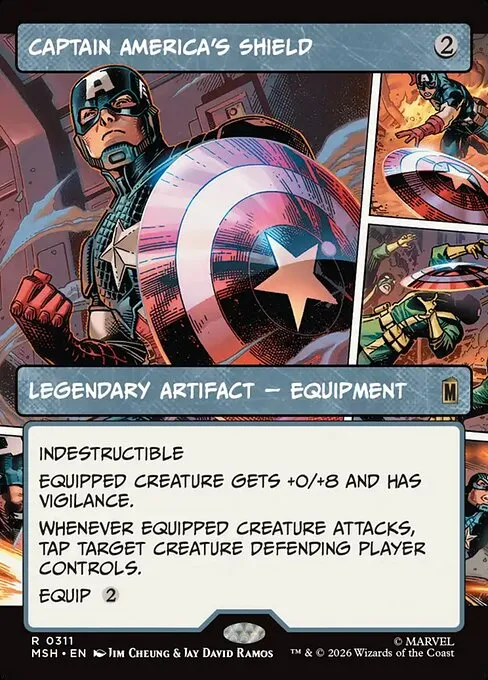 Captain America's Shield · Marvel Super Heroes 311/24