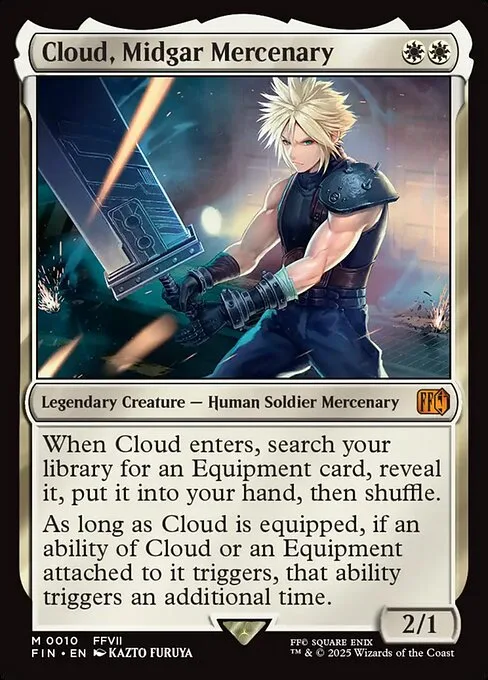 Cloud, Midgar Mercenary · Final Fantasy 10/599