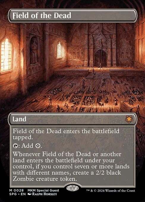 Field of the Dead · Special Guests 28/165
