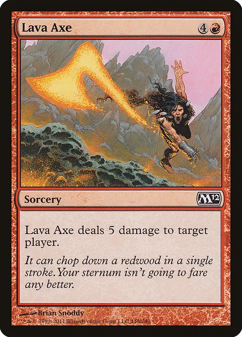 Lava Axe · Magic 2012 148/249