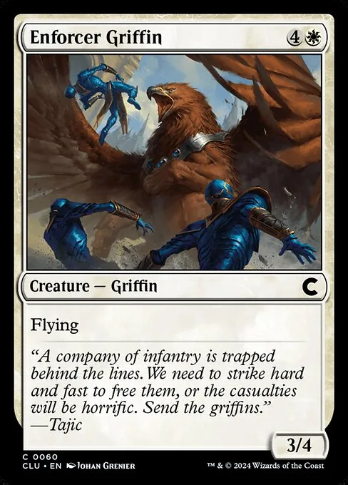 Enforcer Griffin · Ravnica: Clue Edition 60/284