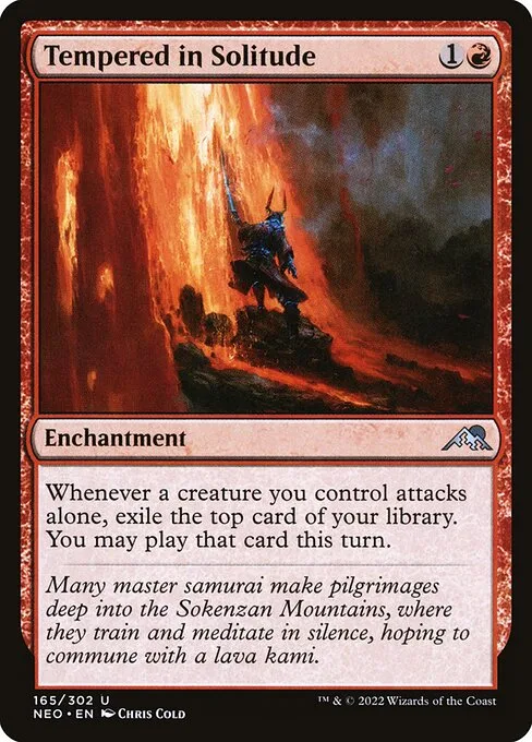 Tempered in Solitude · Kamigawa: Neon Dynasty 165/531