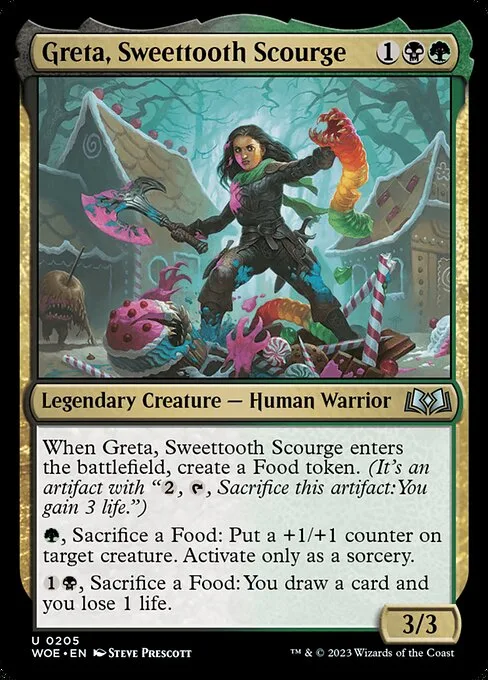 Greta, Sweettooth Scourge · Wilds of Eldraine 205/381