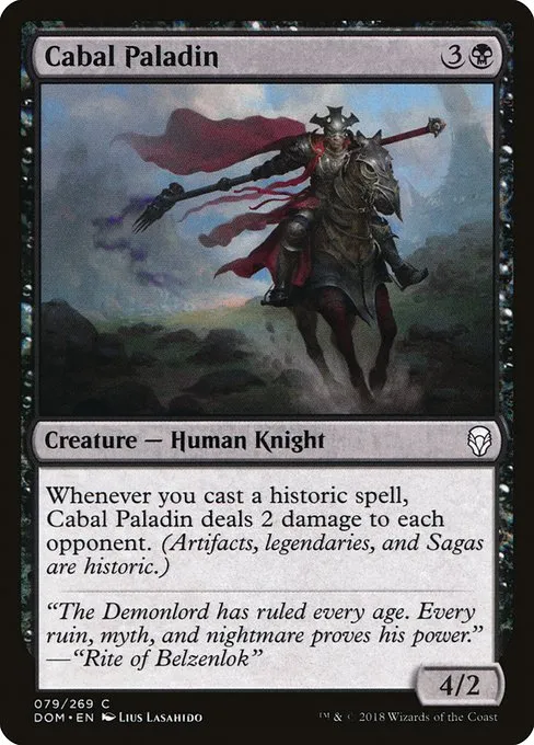 Cabal Paladin · Dominaria 79/280