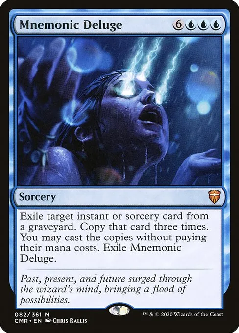 Mnemonic Deluge · Commander Legends 82/718