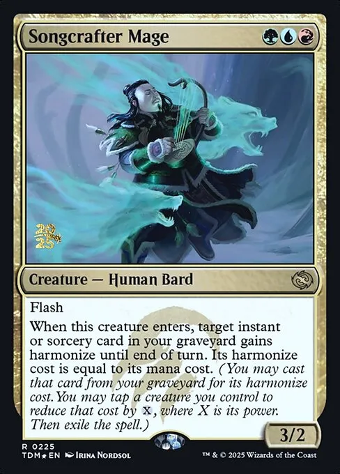 Songcrafter Mage · Tarkir: Dragonstorm Promos 225s/160