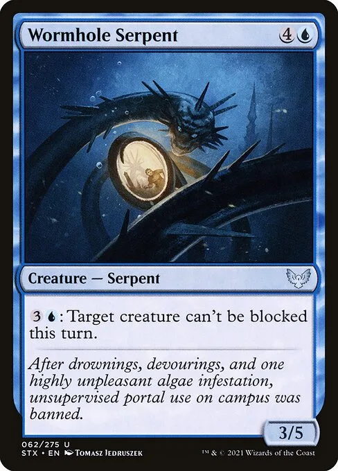 Wormhole Serpent · Strixhaven: School of Mages 62/393