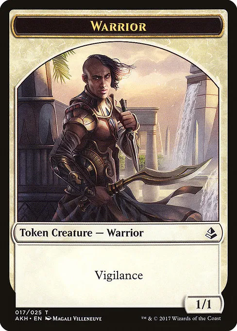Warrior · Amonkhet Tokens 17/26