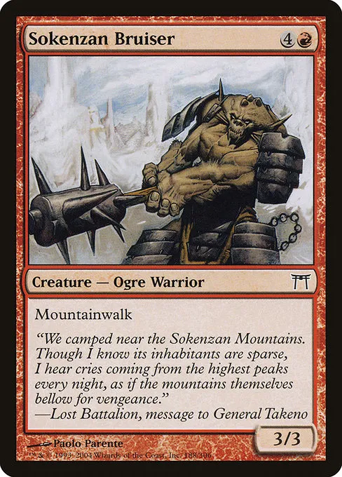 Sokenzan Bruiser · Champions of Kamigawa 188/307