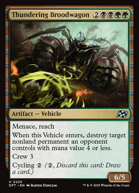 Thundering Broodwagon · Aetherdrift 225/553