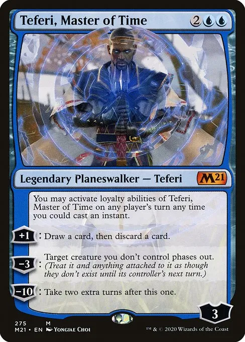 Teferi, Master of Time · Core Set 2021 275/397