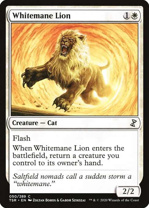 Whitemane Lion · Time Spiral Remastered 50/411