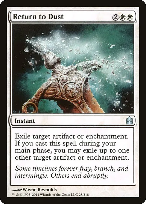 Return to Dust · Commander 2011 28/318